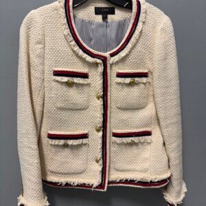 J Crew Textured Lady Jacket Size 4